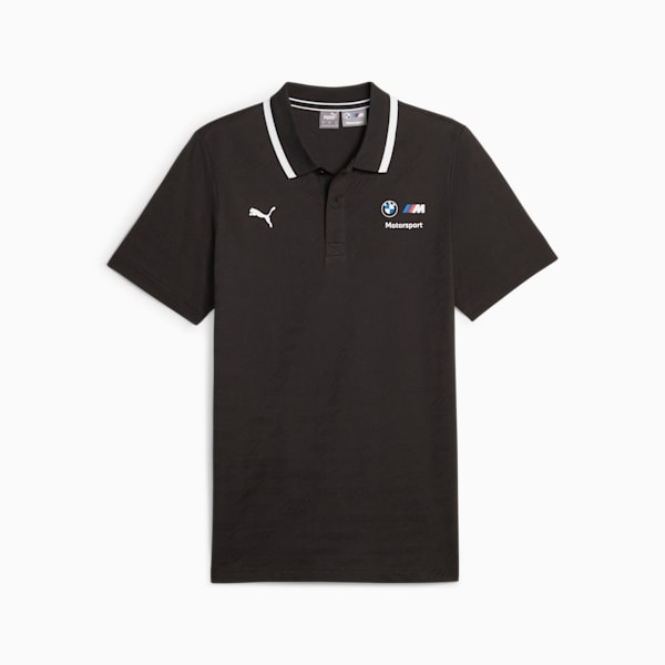 BMW M Motorsport Men's Polo, PUMA Black, extralarge-IND