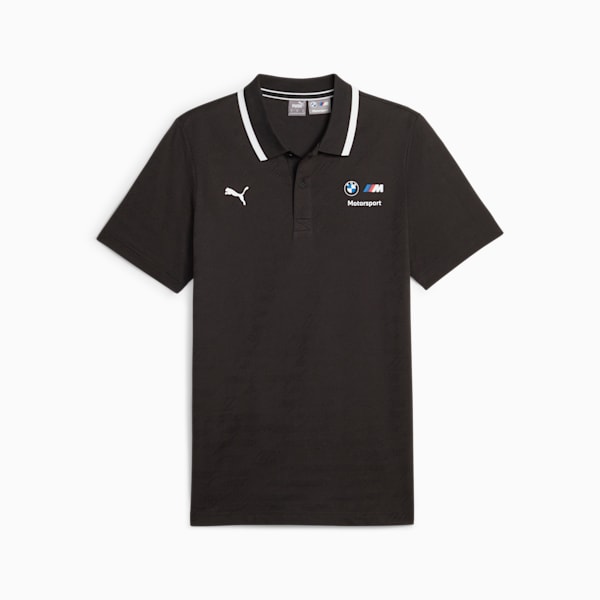 BMW M Motorsport Men's Polo, PUMA Black, extralarge-IND