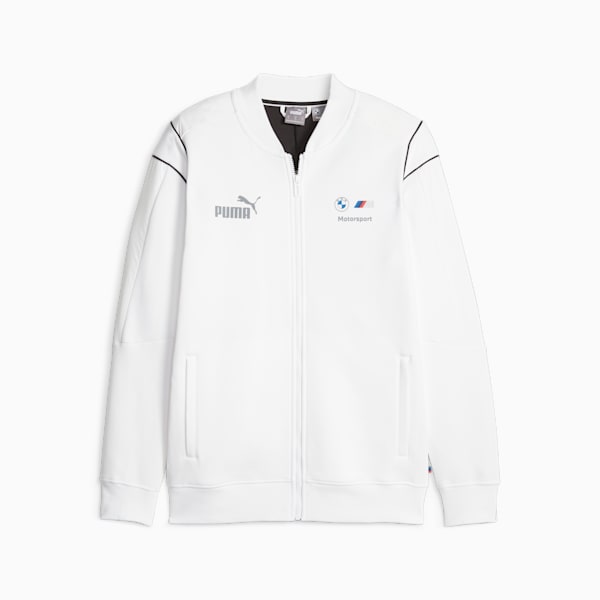 BMW M Motorsport MT7 Men's Jacket, PUMA White, extralarge-IND
