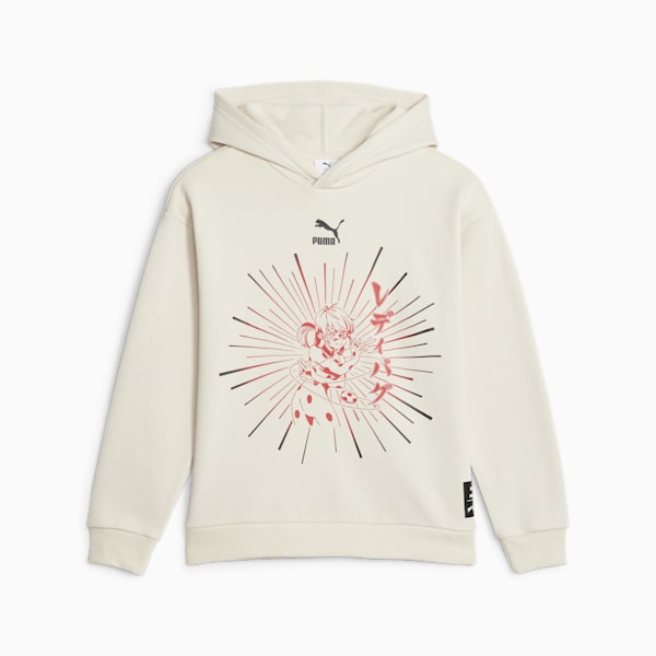 キッズ PUMA x ミラキュラス フーディー 128cm-164cm, Alpine Snow, extralarge-JPN