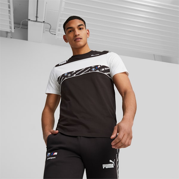 BMW M Motorsport SDS Men's T-shirt, PUMA Black, extralarge-IND