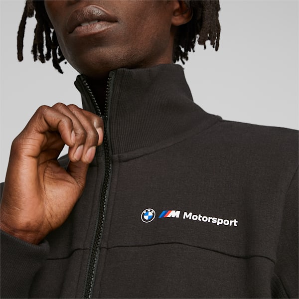 BMW M Motorsport Men's Sweat Jacket, PUMA Black, extralarge-IND