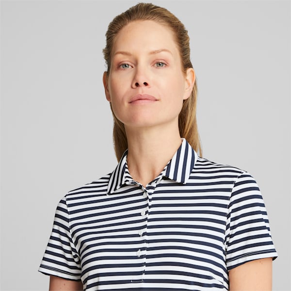 Mattr Somer Women's Golf Polo, Navy Blazer-White Glow, extralarge-GBR