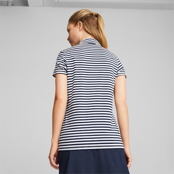 Mattr Somer Women's Golf Polo, Navy Blazer-White Glow, extralarge-GBR