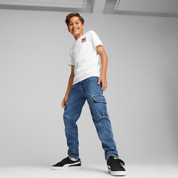 Classics Brand Love Boys' Tee, PUMA White, extralarge