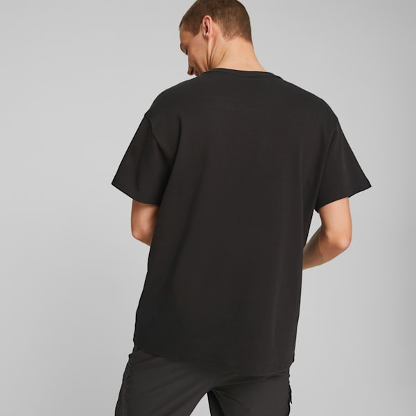 Above the Clouds Men's Basketball Tee, PUMA Black, extralarge