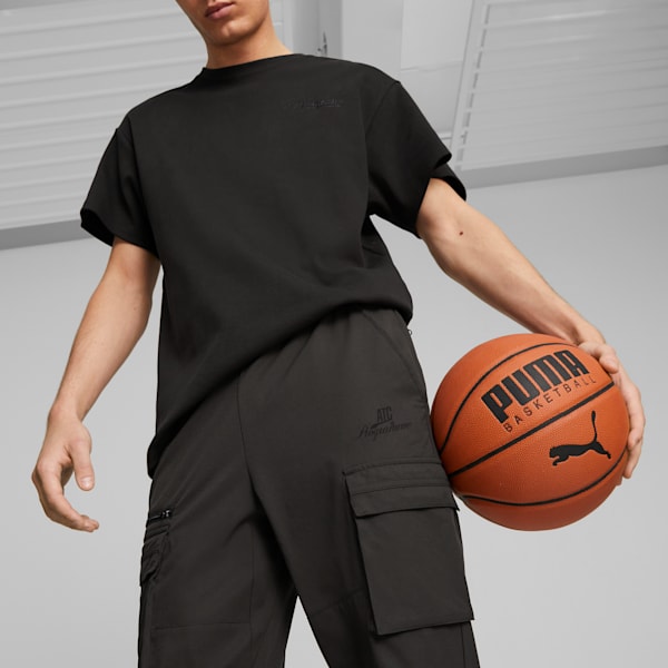 Breakdown Cargo Basketball Pants Men, Black, Puma