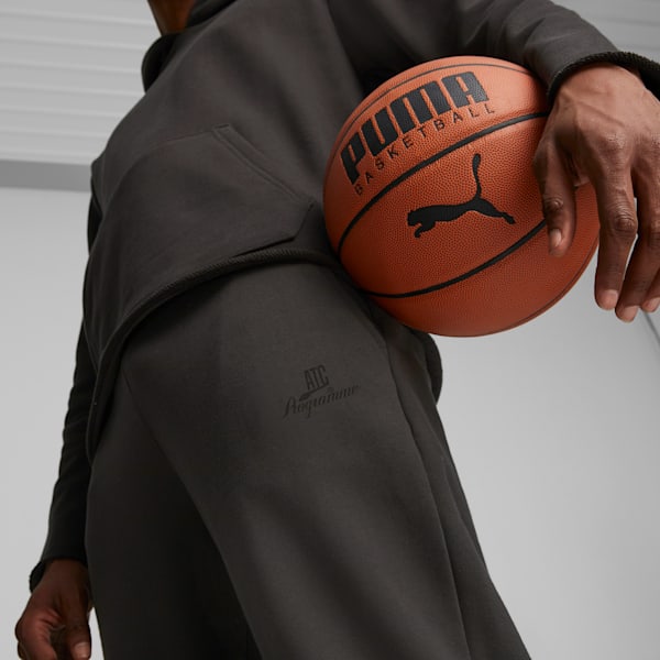 Pantalón de punto para baloncesto Above the Clouds para hombre, PUMA Black, extralarge