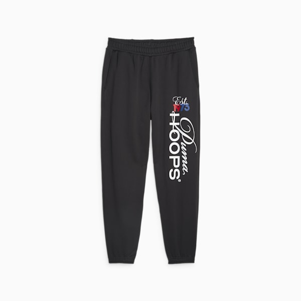 Franchise Men's Basketball Sweat Pants, PUMA Black, extralarge-AUS