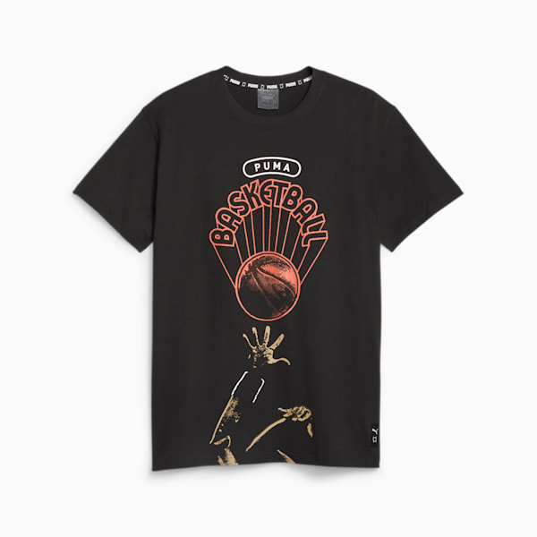 Franchise Men's Basketball Graphic Tee, PUMA Black, extralarge