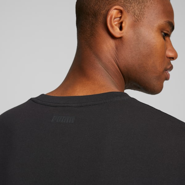 Camiseta estampada de básquetbol Franchise para hombre, PUMA Black, extralarge