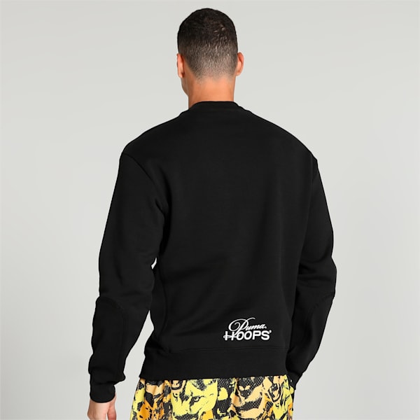 Franchise Men's Basketball Sweatshirt, PUMA Black, extralarge-IND