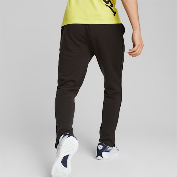 FRANCHISE Men's Basketball Sweat Pants, PUMA Black, extralarge-IND