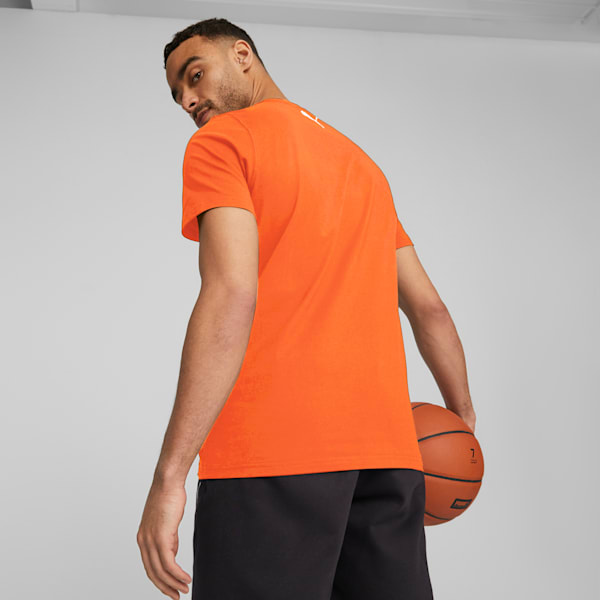 Clyde's Closet Men's Basketball Tee, Hot Heat, extralarge-GBR