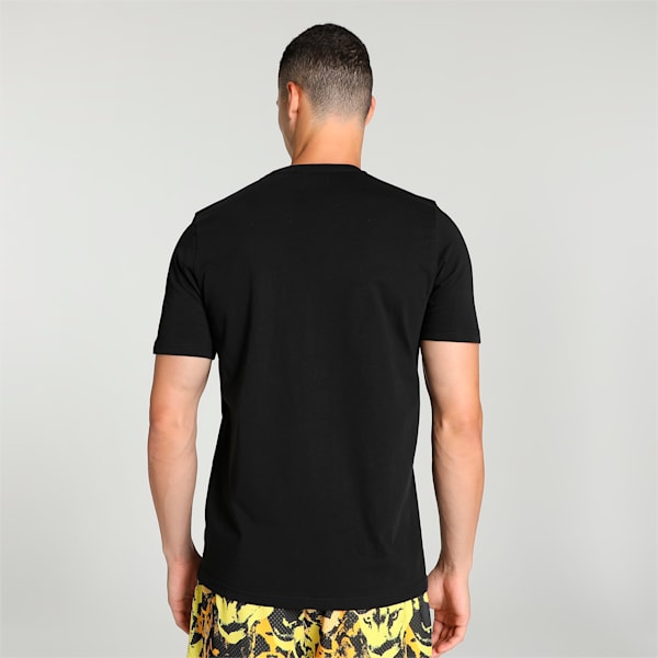 Clydes Closet SS 3 Men's Basketball T-shirt, PUMA Black, extralarge-IND