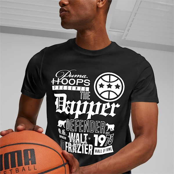 Cylde's Closet Dapper Men's Basketball Tee, PUMA Black, extralarge