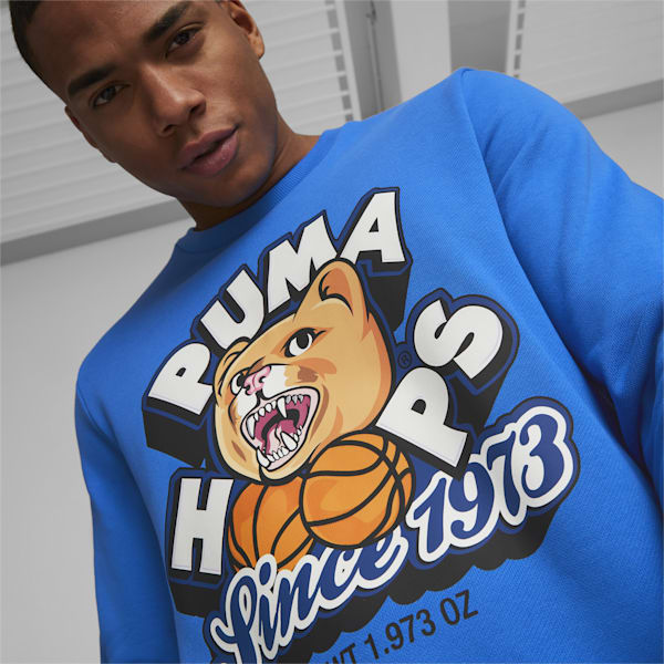 DYLAN Men's Basketball Sweatshirt, Ultra Blue, extralarge