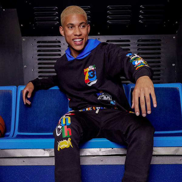 Chandail à capuchon Trash Talk Basketball, hommes, PUMA Black, extralarge