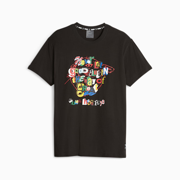 T-shirt de basketball Trash Talk, pour homme, PUMA Black, extralarge