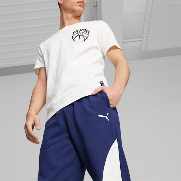 Blueprint Formstrip Men's Basketball Pants, Persian Blue-PUMA White, extralarge-AUS