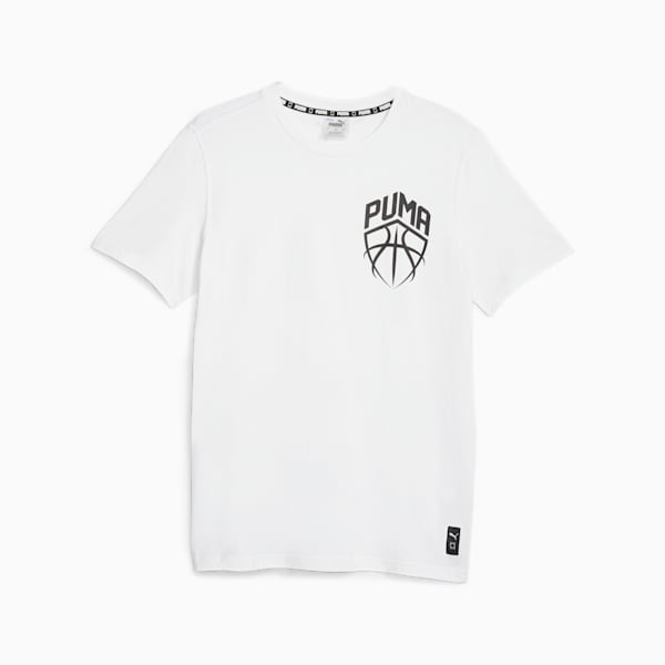 Blueprint Men's Basketball Tee, PUMA White, extralarge-GBR