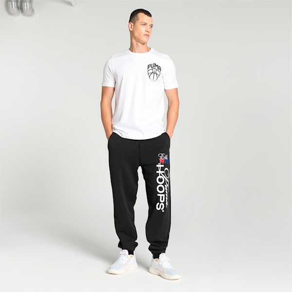 Blueprint Men's Basketball Tee, PUMA White, extralarge-IND