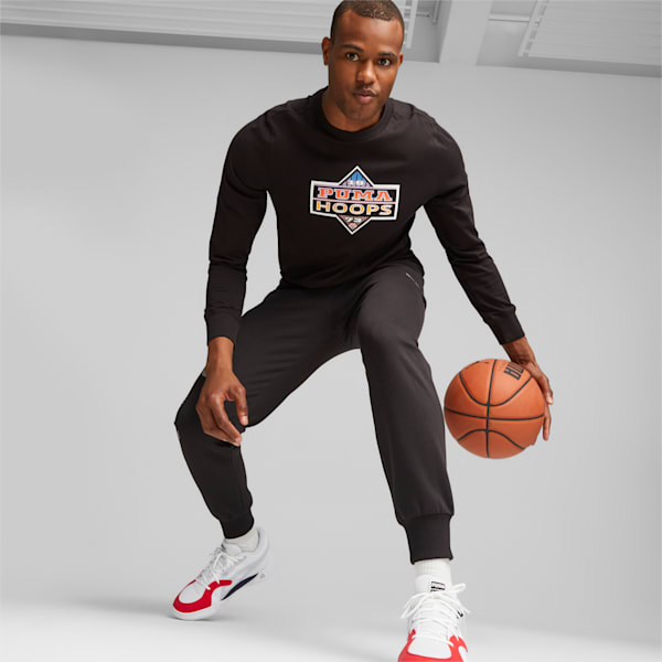 Pantalon de basketball Graphic Booster Homme, PUMA Black, extralarge