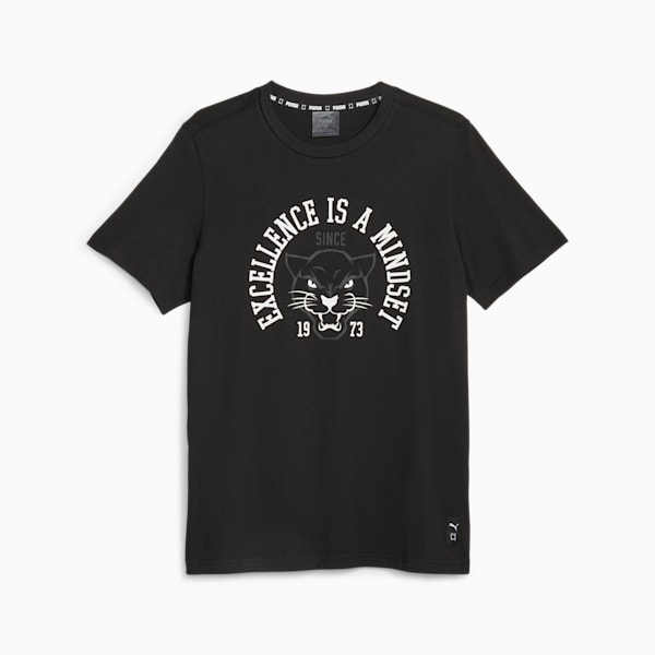Playera de basquetbol Blueprint para hombre, PUMA Black, extralarge