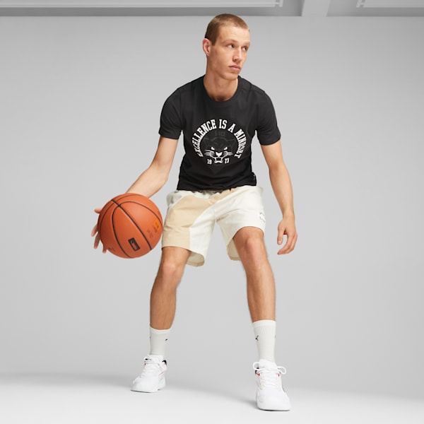 Blueprint Men's Basketball Tee, PUMA Black, extralarge