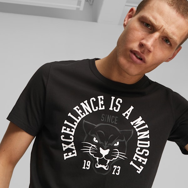 Blueprint Men's Basketball Tee, PUMA Black, extralarge