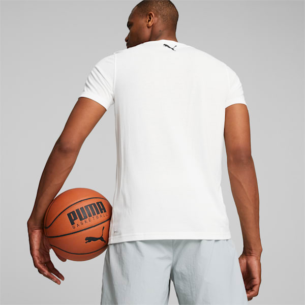 Blueprint Men's Basketball Tee, PUMA White, extralarge-GBR