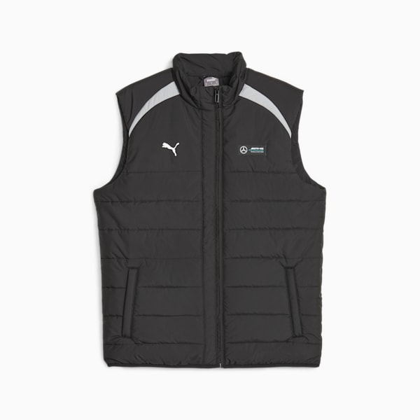 Chaleco de automovilismo Mercedes-AMG PETRONAS para hombre, PUMA Black, extralarge