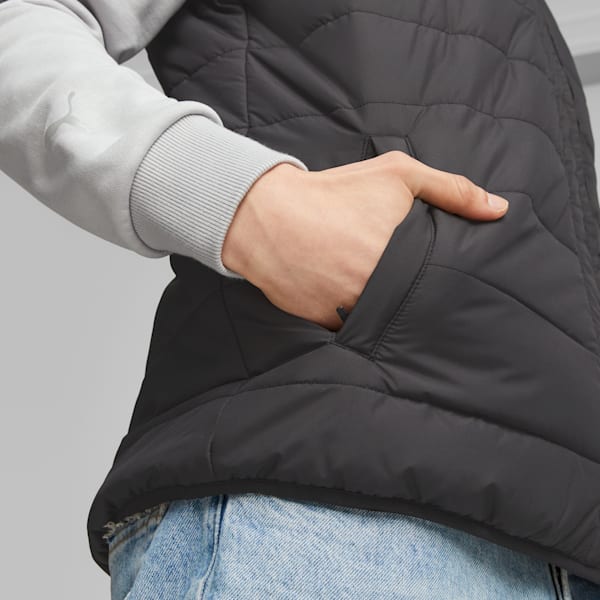 Chaleco de automovilismo Mercedes-AMG PETRONAS para hombre, PUMA Black, extralarge