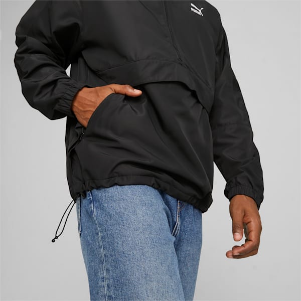 Men's Hooded Windbreaker, PUMA Black, extralarge-GBR