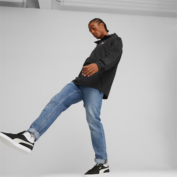 メンズ ザ プーマ フーデッド ウーブンジャケット, PUMA Black, extralarge-JPN