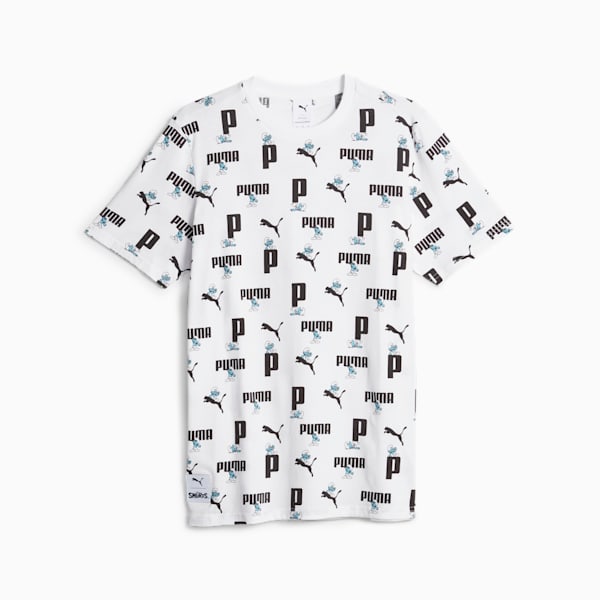 PUMA x THE SMURFS Men's T-shirt, PUMA White, extralarge-IND
