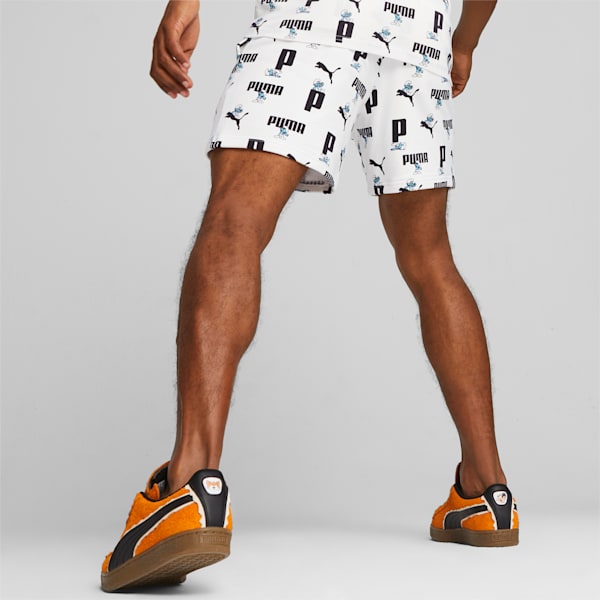 PUMA x THE SMURFS Men's Shorts, PUMA White, extralarge-IND