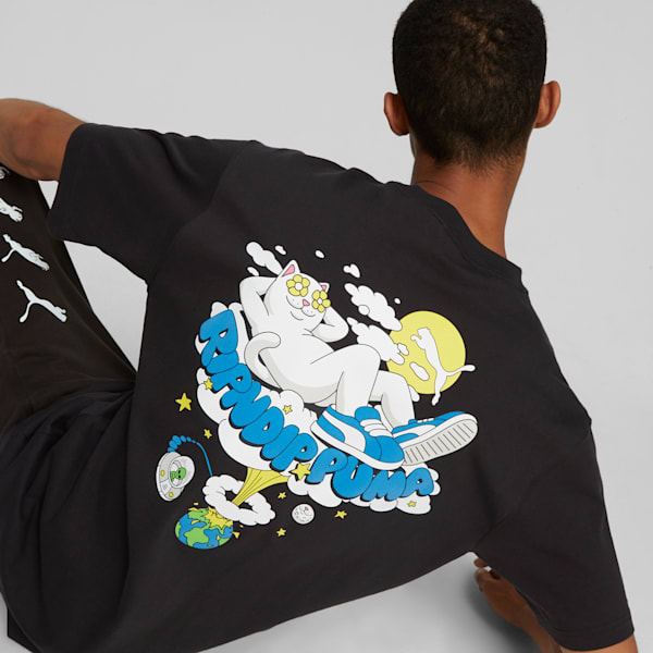 PUMA x RIPNDIP Men's T-shirt, PUMA Black, extralarge-IND