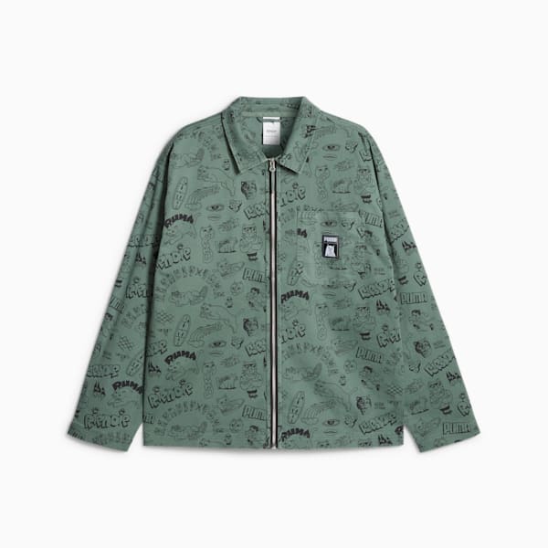 Chamarra PUMA x RIPNDIP Hombre, Eucalyptus, extralarge