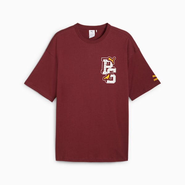 PUMA x STAPLE Men's Graphic Tee, Dark Jasper, extralarge-IND