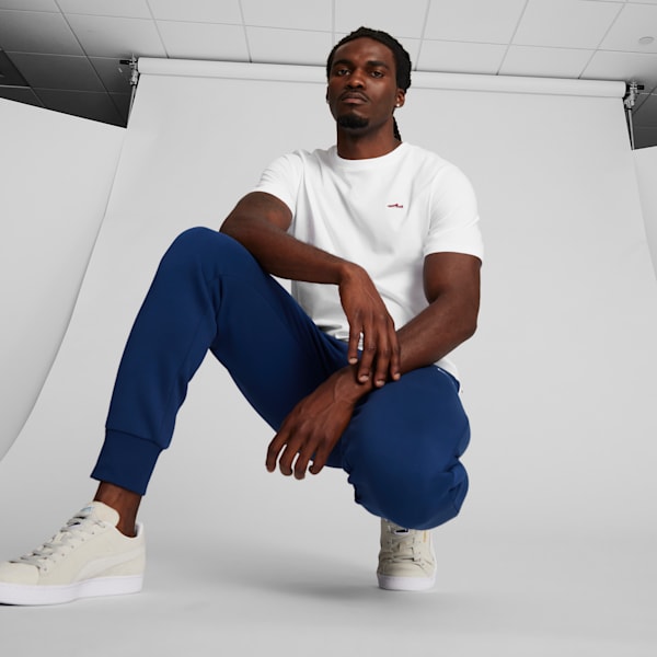 Suede Logo PUMA 75th Year Anniversary Celebration Men's Tee, PUMA White, extralarge