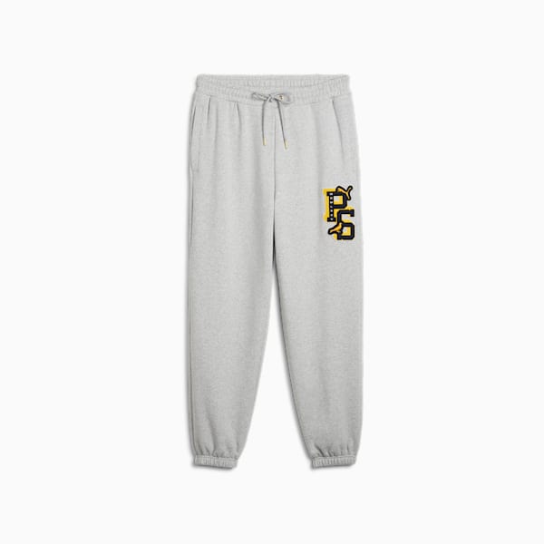 PUMA x STAPLE Men's Sweat Pants, Light Gray Heather, extralarge-IND