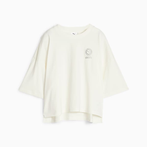 ウィメンズ PUMA x LIBERTY グラフィック Tシャツ, Warm White, extralarge-JPN