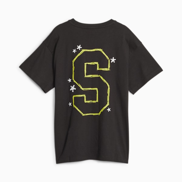 PUMA x SPONGEBOB SQUAREPANTS Youth Graphic T-shirt, PUMA Black, extralarge-AUS