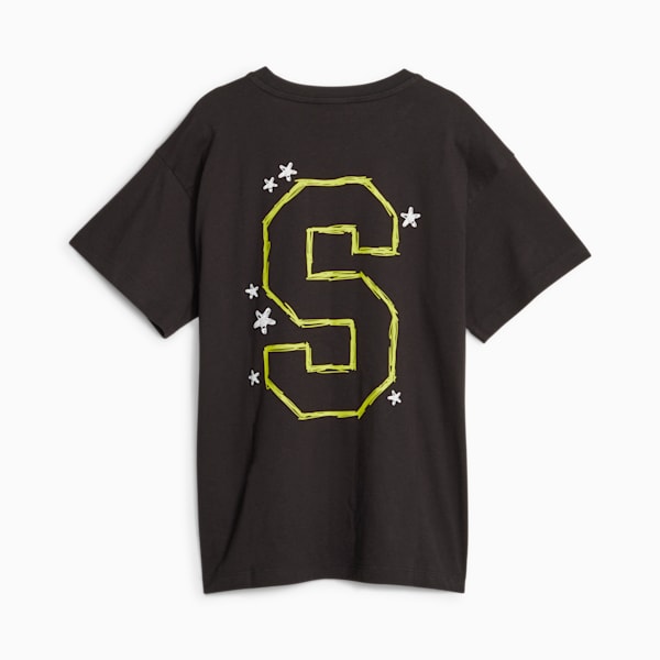 PUMA x SPONGEBOB SQUAREPANTS Youth Graphic T-shirt, PUMA Black, extralarge-IND