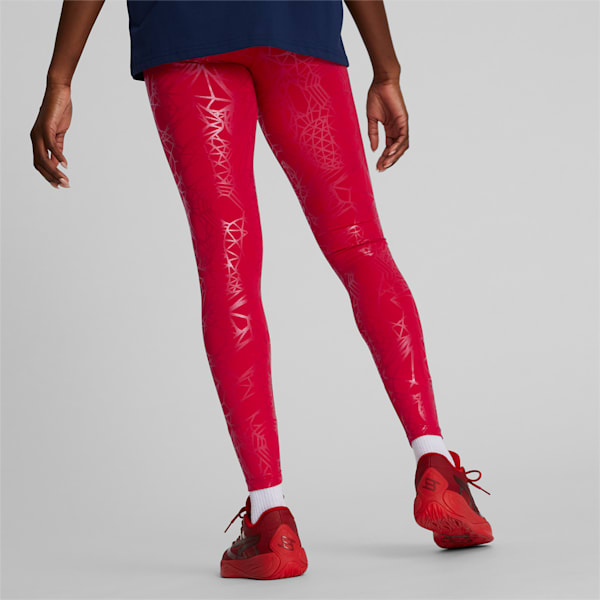 Run Vector Leggings - Classic Maroon