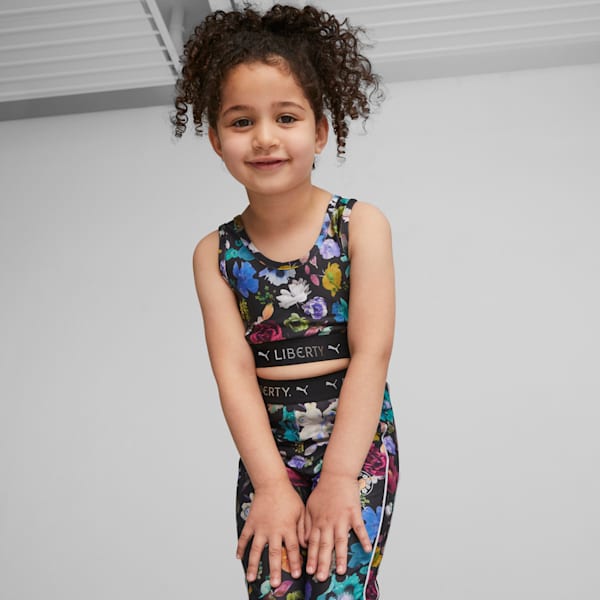 Top corto PUMA x LIBERTY Kids', PUMA Black, extralarge