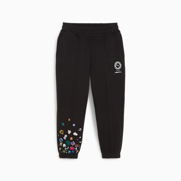 PUMA x LIBERTY Kids' Sweatpants, PUMA Black, extralarge