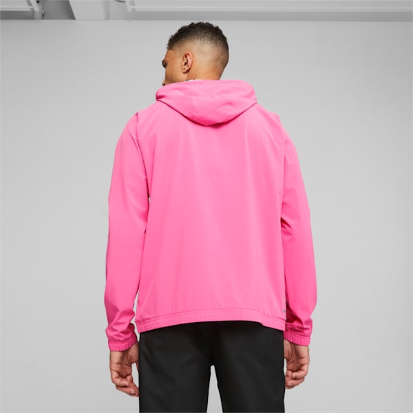 メンズ ゴルフ PUMA x PTC ANORAK ジャケット, Charming Pink-White Glow, extralarge-JPN