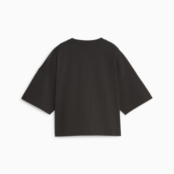 ウィメンズ PUMA WITH SWAROVSKI CRYSTALS Tシャツ, PUMA Black, extralarge-JPN